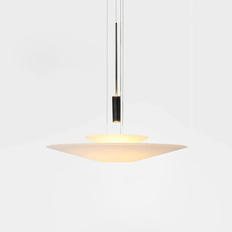 Lustra de design formata din discuri cu spot led Nordic Ufo