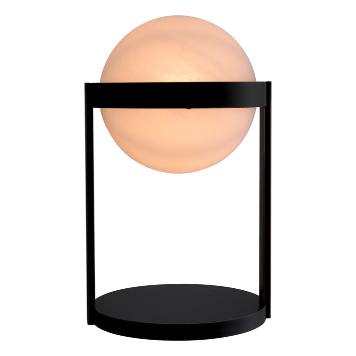 Lampa de masa cu sfera din sticla Hayward by Eichholtz