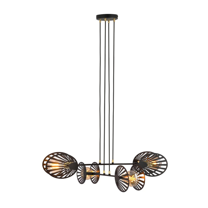 Lustra suspendata PLAYA 4 neagra