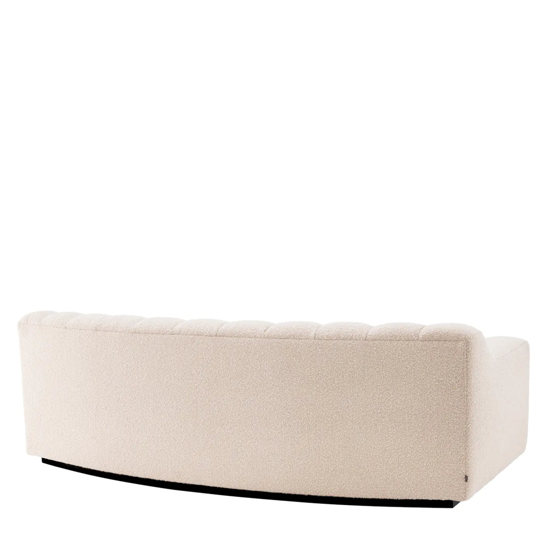Canapea Kelly S cu tapițerie Bouclé Cream by Eichholtz