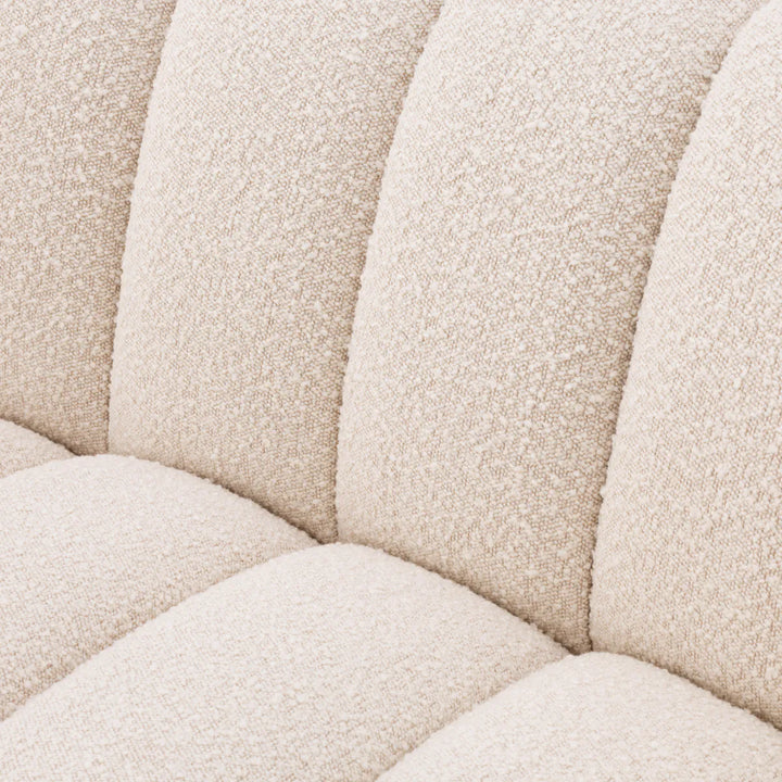 Canapea Kelly S cu tapițerie Bouclé Cream by Eichholtz
