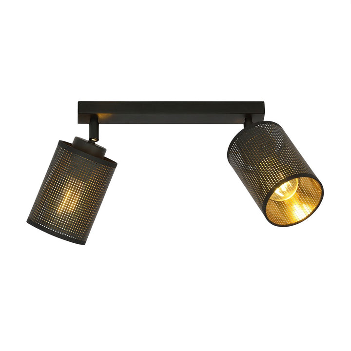 Plafoniera BRONX 2 neagra