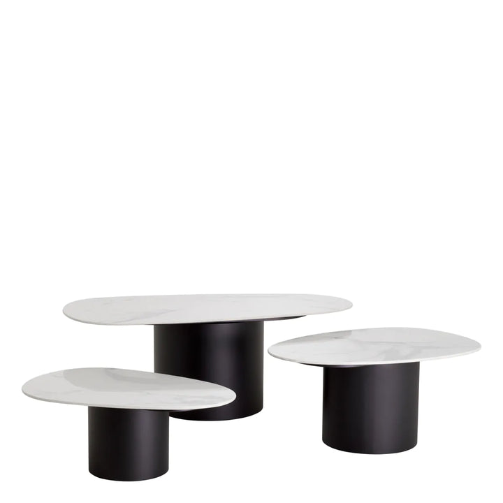 Masă de cafea Zane set de 3 by Eichholtz
