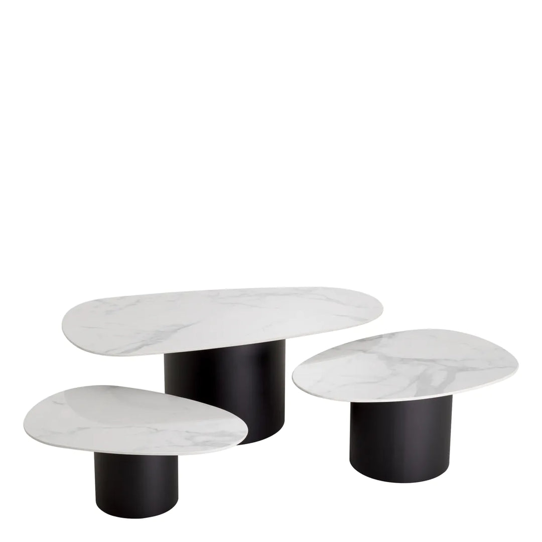 Masă de cafea Zane set de 3 by Eichholtz