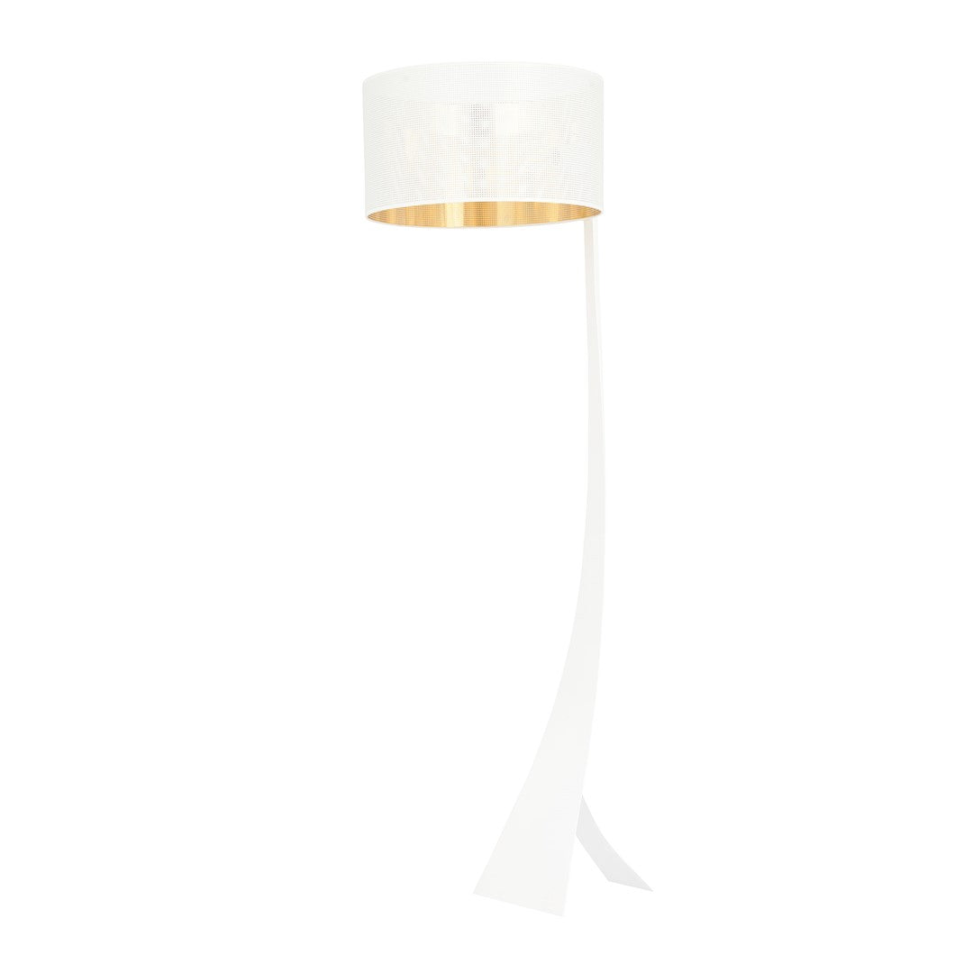 Lampa de podea ESTRELLA LP1 WHITE/GOLD