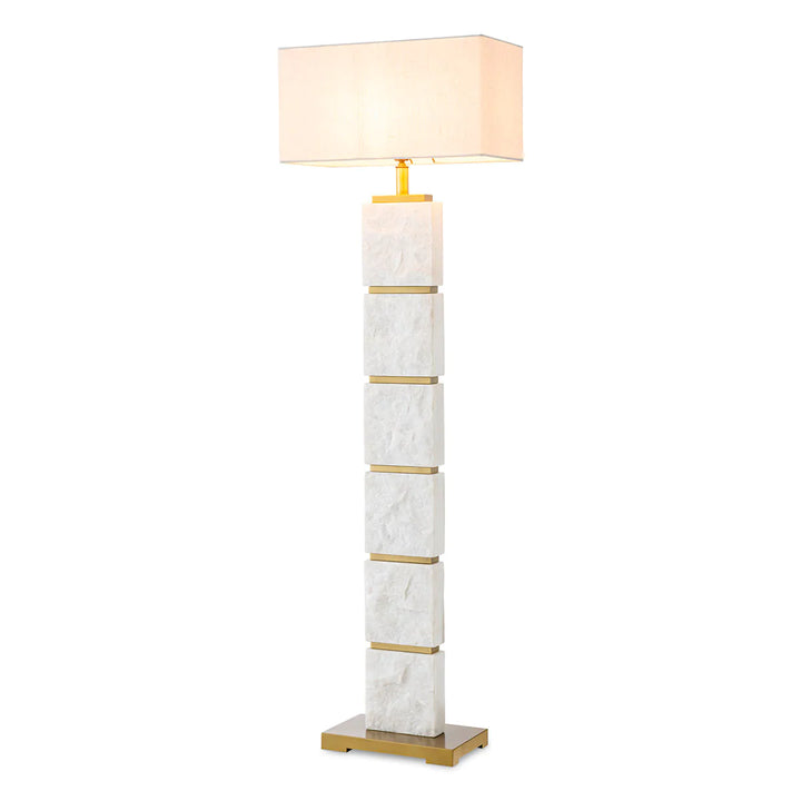 Lampadar cu elemente decorative rectangulare Newton by Eichholtz