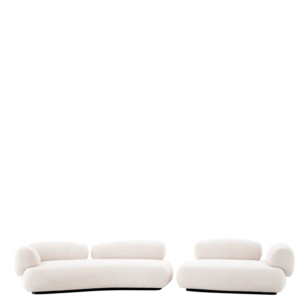 Canapea Cabrera cu tapițerie Lyssa Off-White by Eichholtz