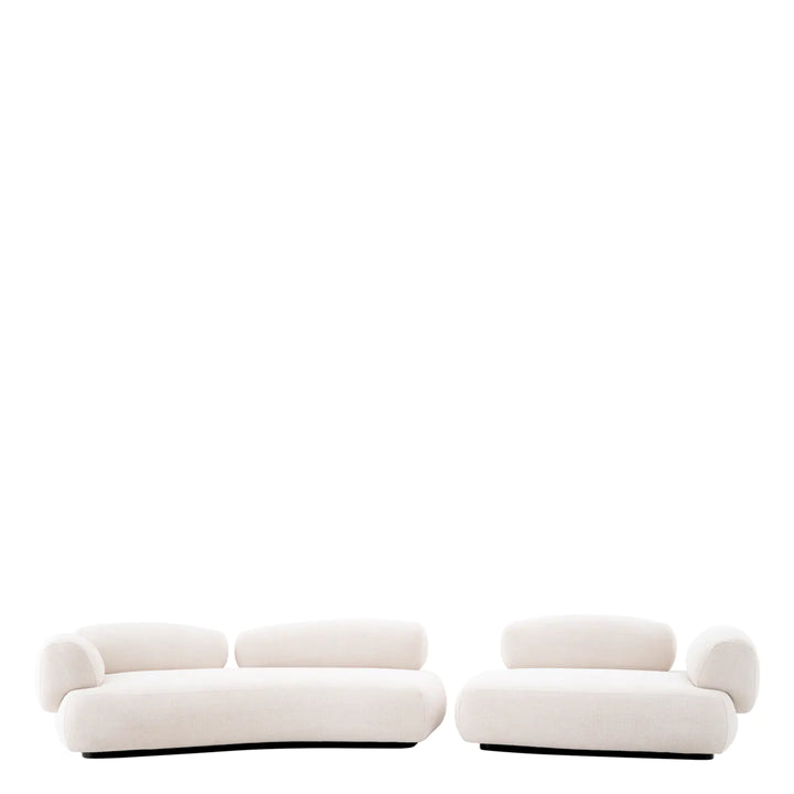 Canapea Cabrera cu tapițerie Lyssa Off-White by Eichholtz