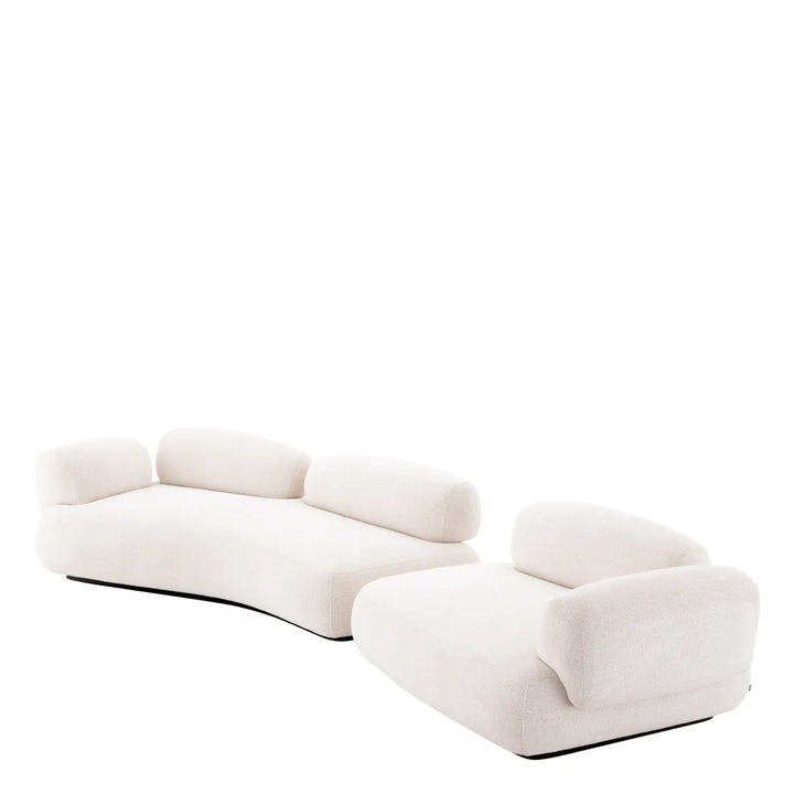 Canapea Cabrera cu tapițerie Lyssa Off-White by Eichholtz