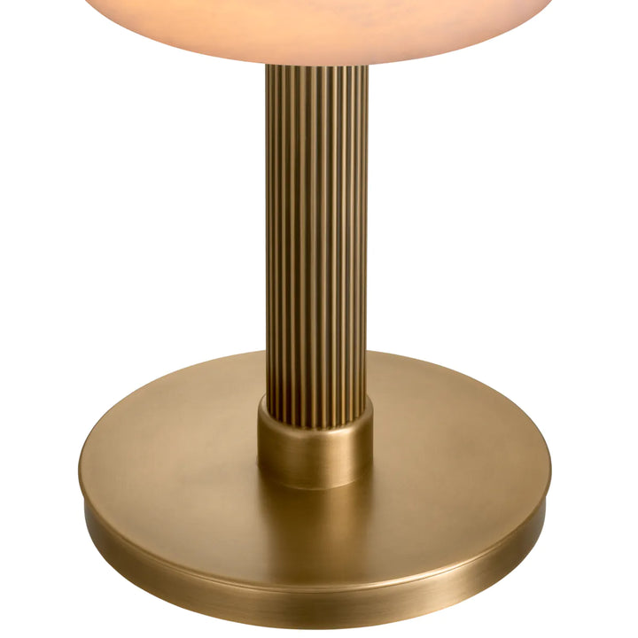 Lampa de masa cu abajur din alabastru Kayla by Eichholtz