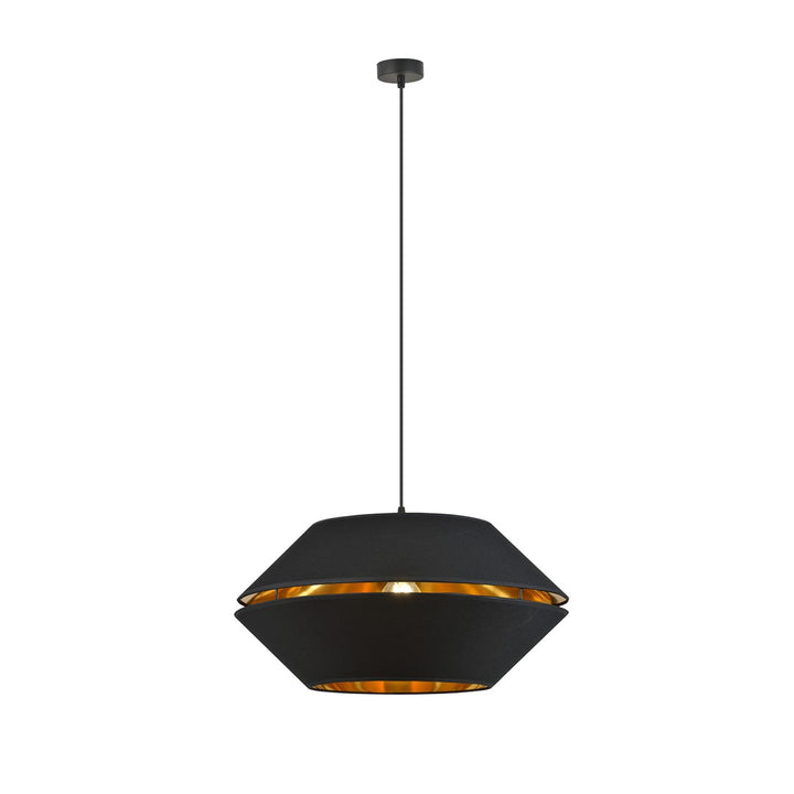 Pendul PIANO 1 negru cu auriu