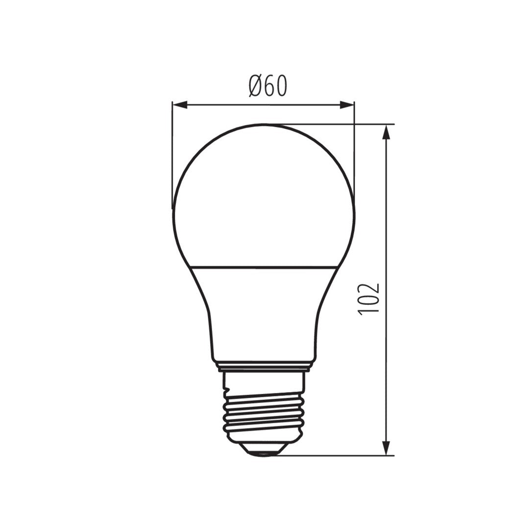 Bec iQ LED E27 4000K