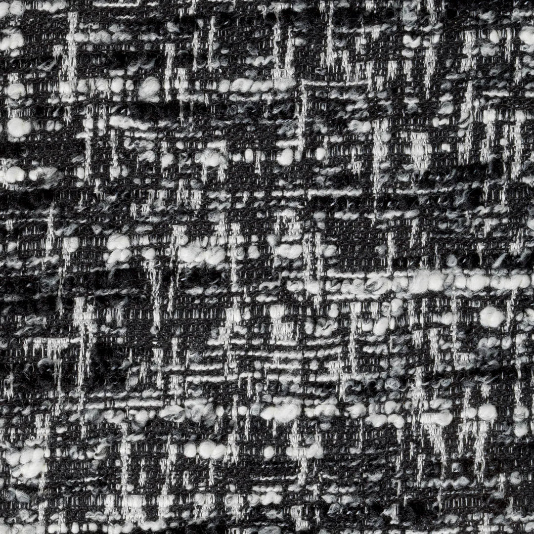 Set de 2 scaune de dining Julio cu tapițerie Bouclé Sonata Black by Eichholtz