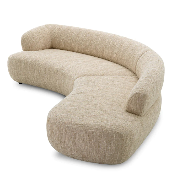 Canapea Cordova cu tapițerie Bouclé Sonata Cream by Eichholtz