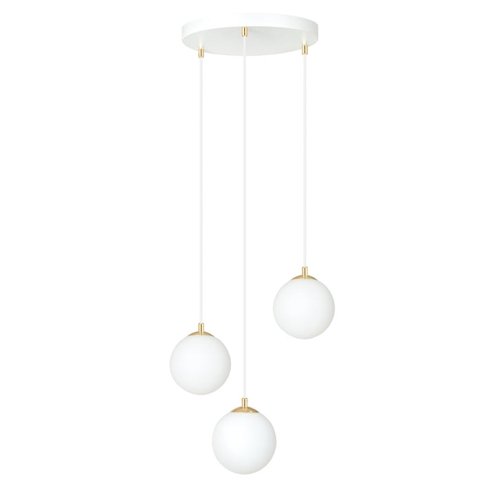 Lustra suspendata ROYAL 3 alba