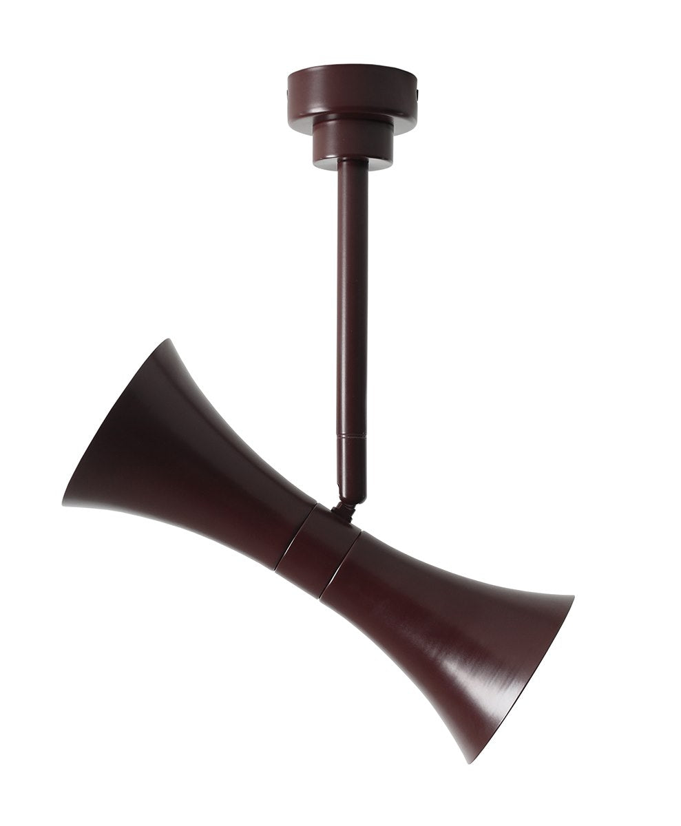 Plafoniera KIBO 2 MAROON
(zarowki w zestawie)