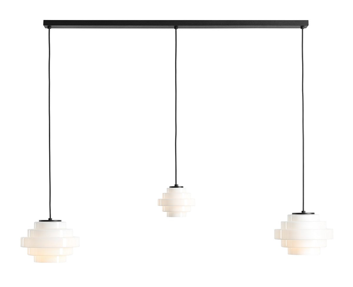 Lampa suspendata FILO 3 MILKY (fi 22+ 14+ 22)