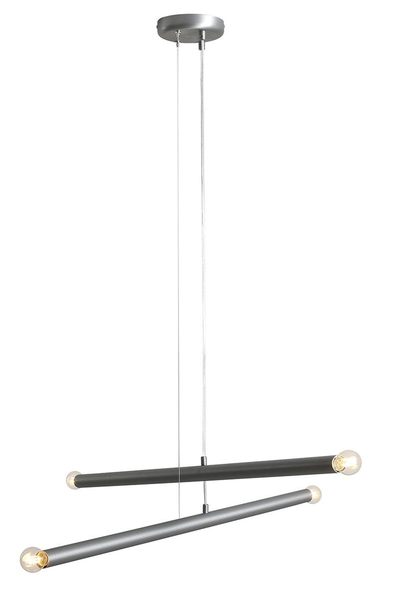 Lampa suspendata TUBO 4 STEEL