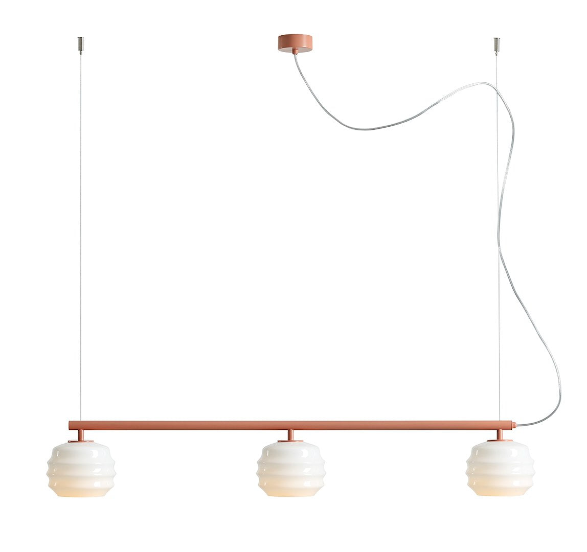 Lampa suspendata PUFF 3 CORAL