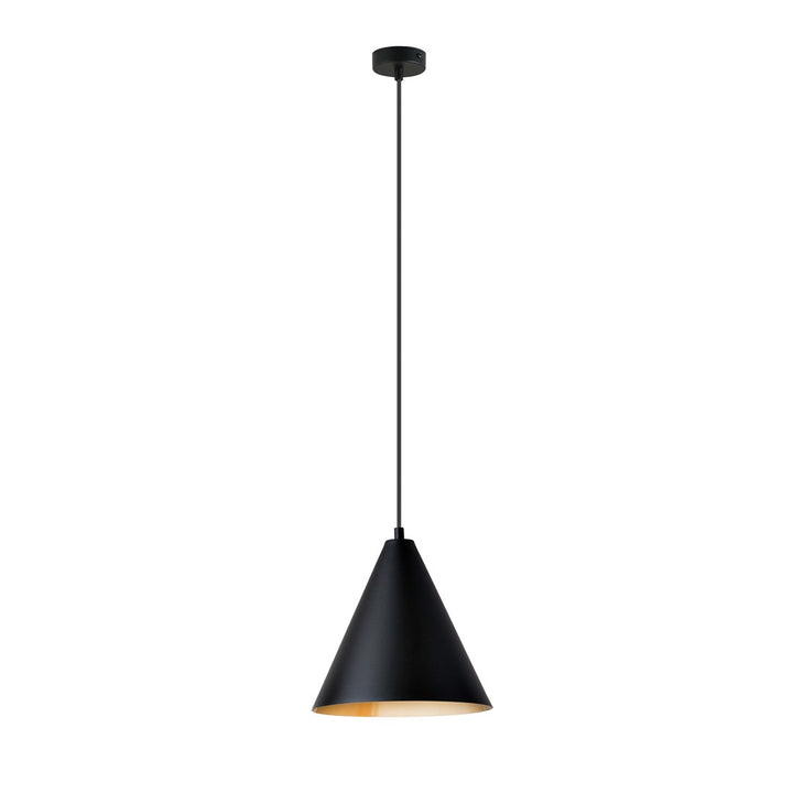 Pendul REBEL 1 negru cu auriu