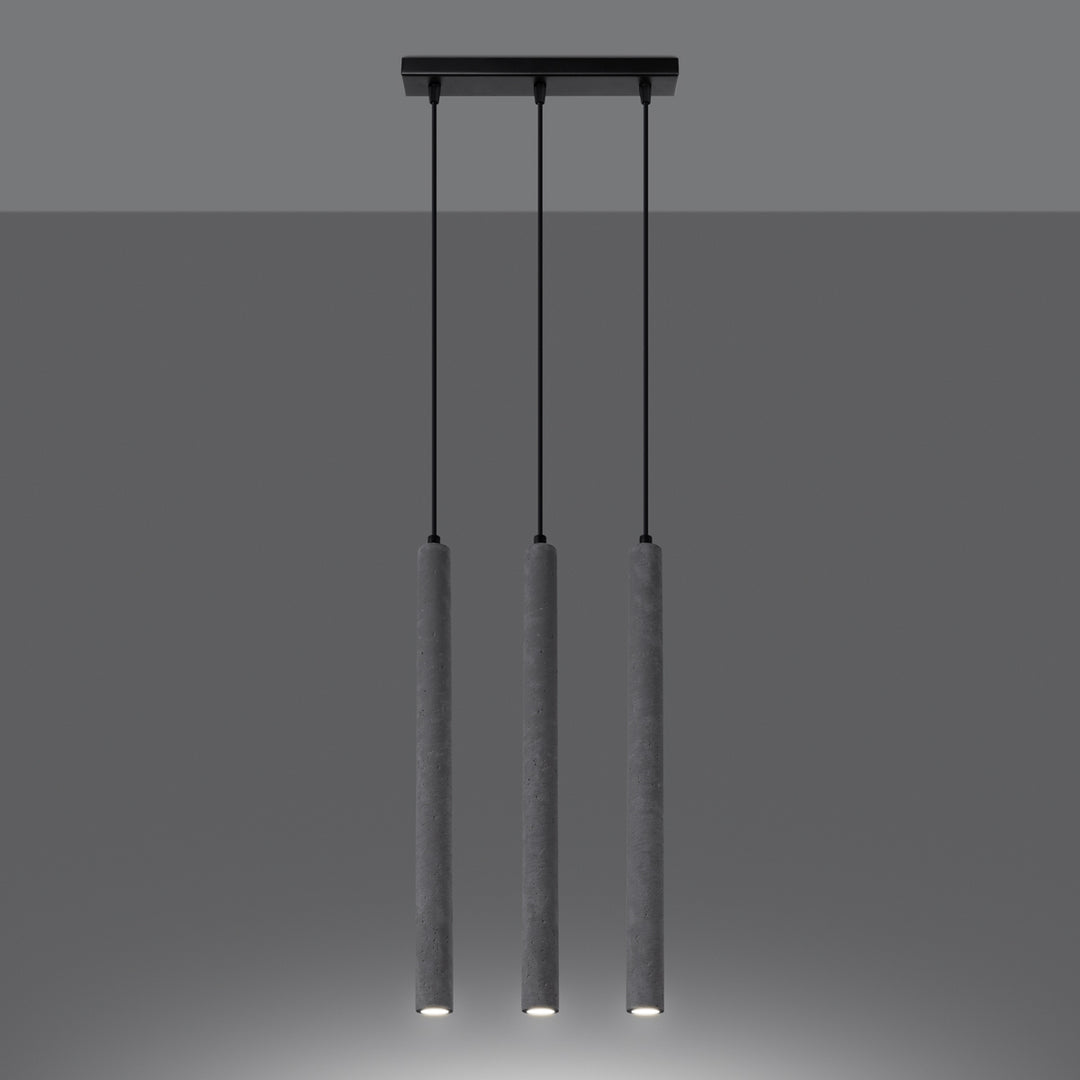 Lampa suspendata PASTELO 3L beton SL.1272