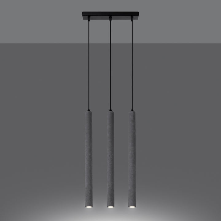 Lampa suspendata PASTELO 3L beton SL.1272