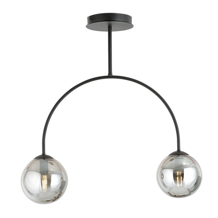 Lustra ARCHI 2 neagra GRAFIT