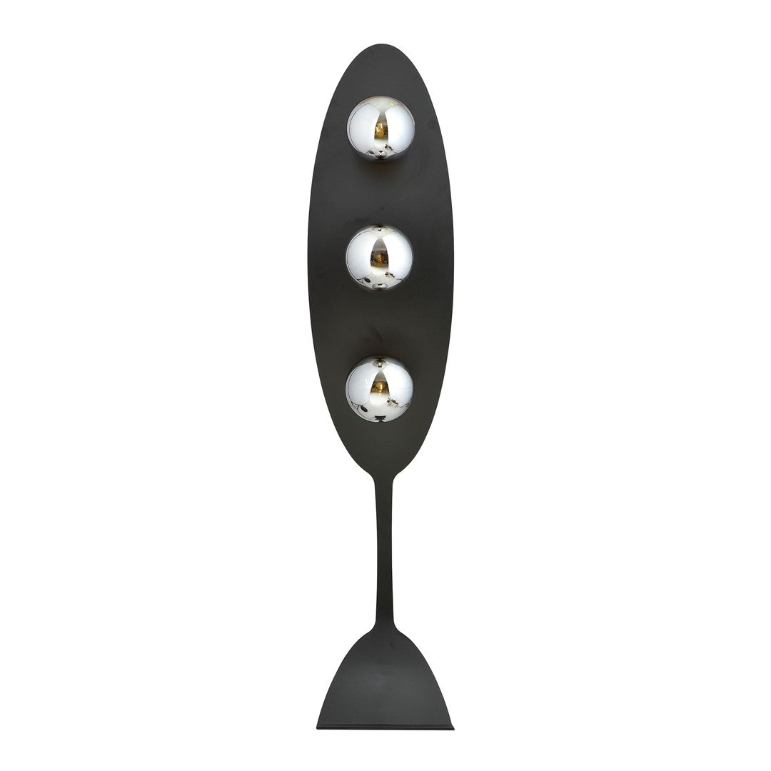 Lampadar negru cu design minimalist Aura by Emibig