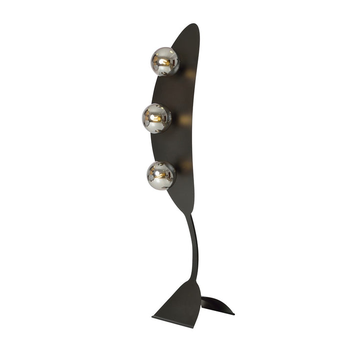 Lampadar negru cu design minimalist Aura by Emibig