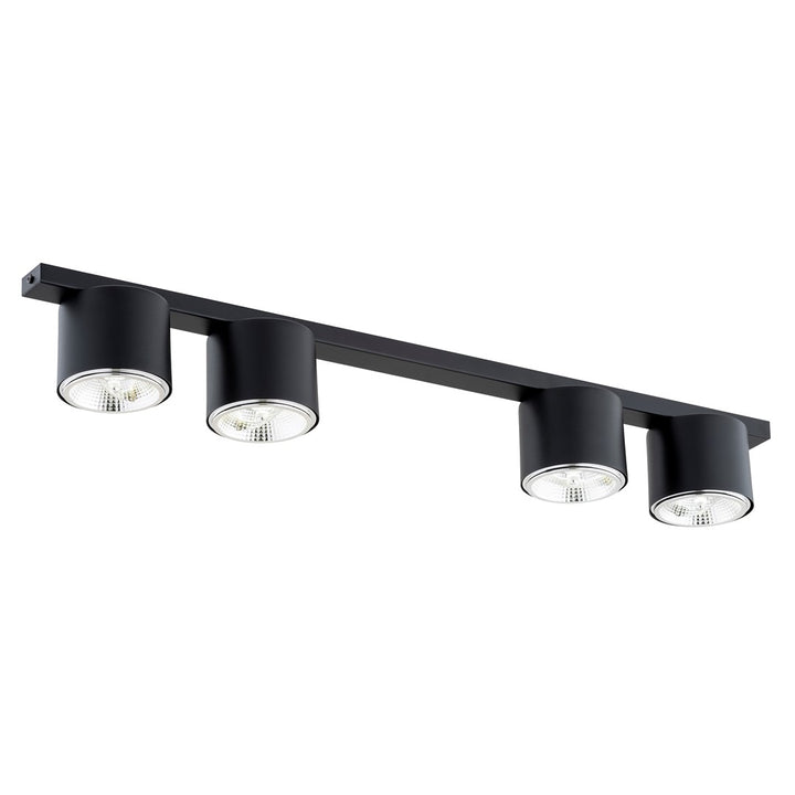 Plafoniera cu 4 spoturi NANO 4 neagra