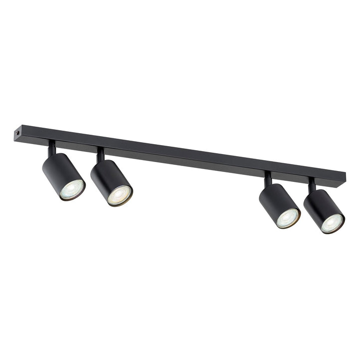 Plafoniera FLASH 4 neagra