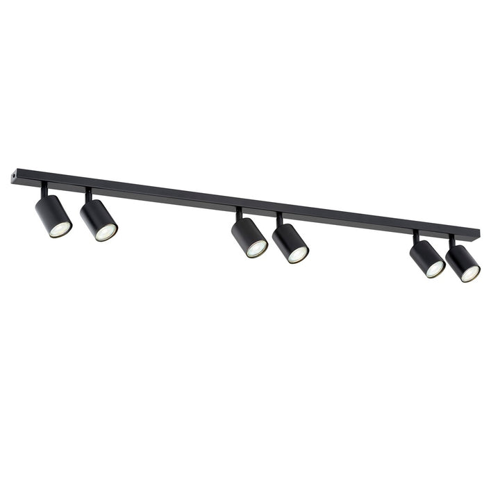 Plafoniera FLASH 6 neagra