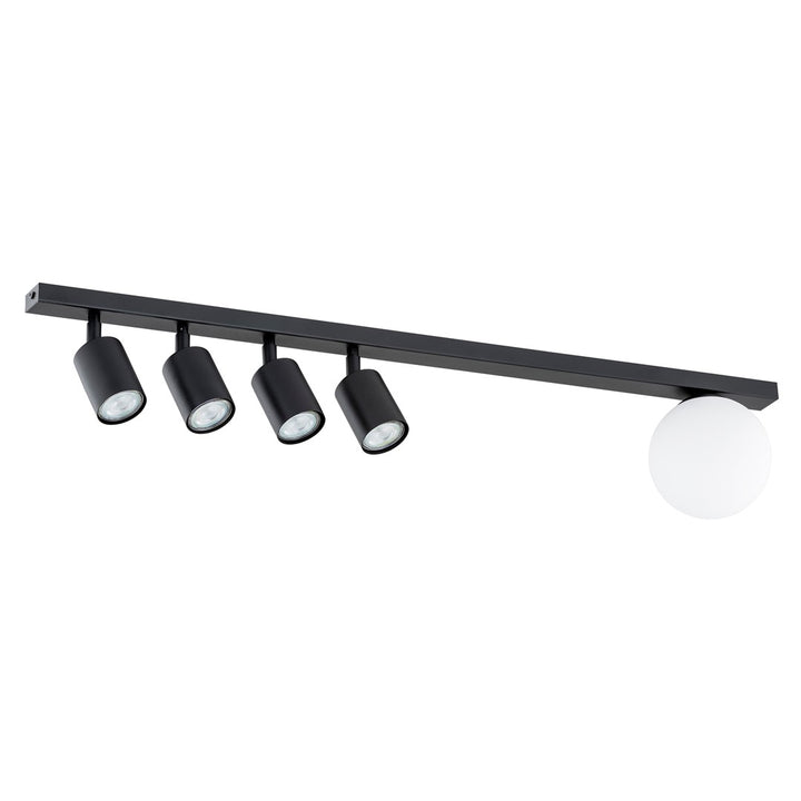 Plafoniera BASTER 5 neagra
