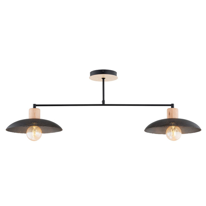 Plafoniera KOBE 2 neagra