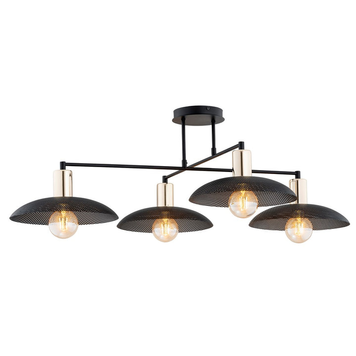 Plafoniera SPIRIT 4 neagra