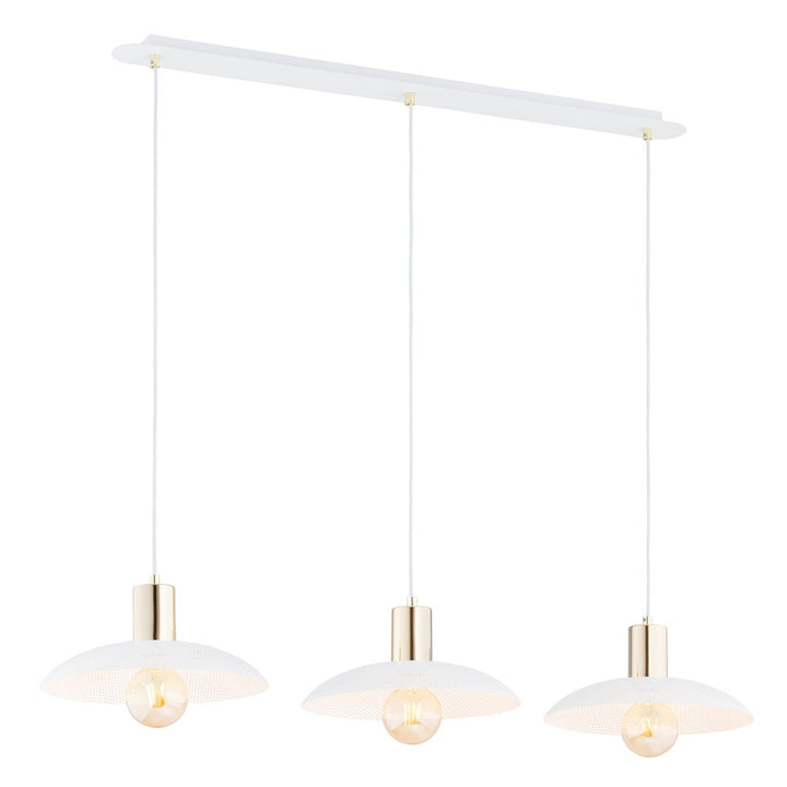 Lustra suspendata SPIRIT 3 alba