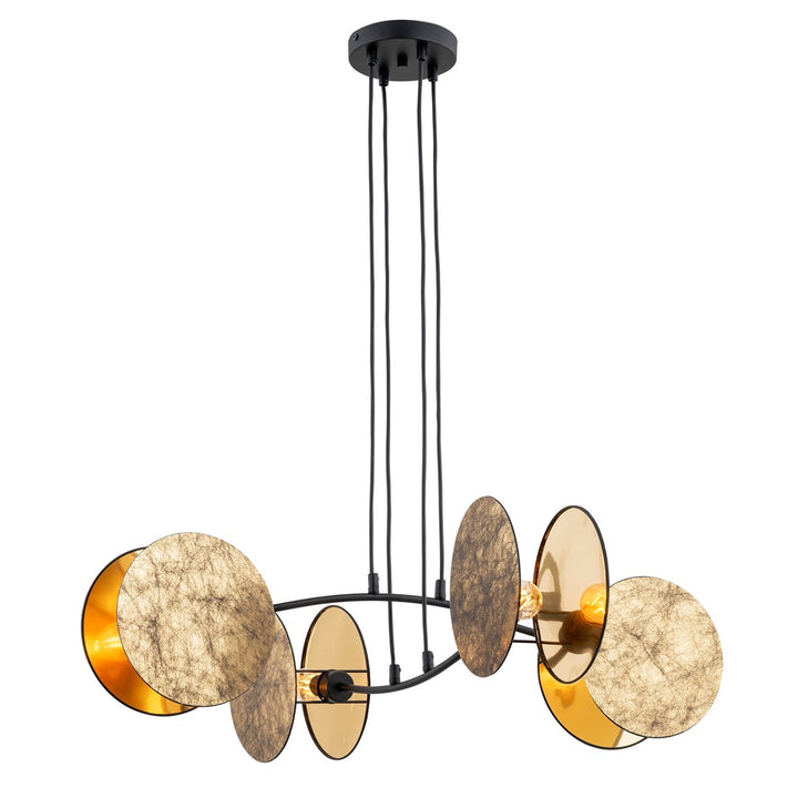 Lustra suspendata MOTIF 4 auriu