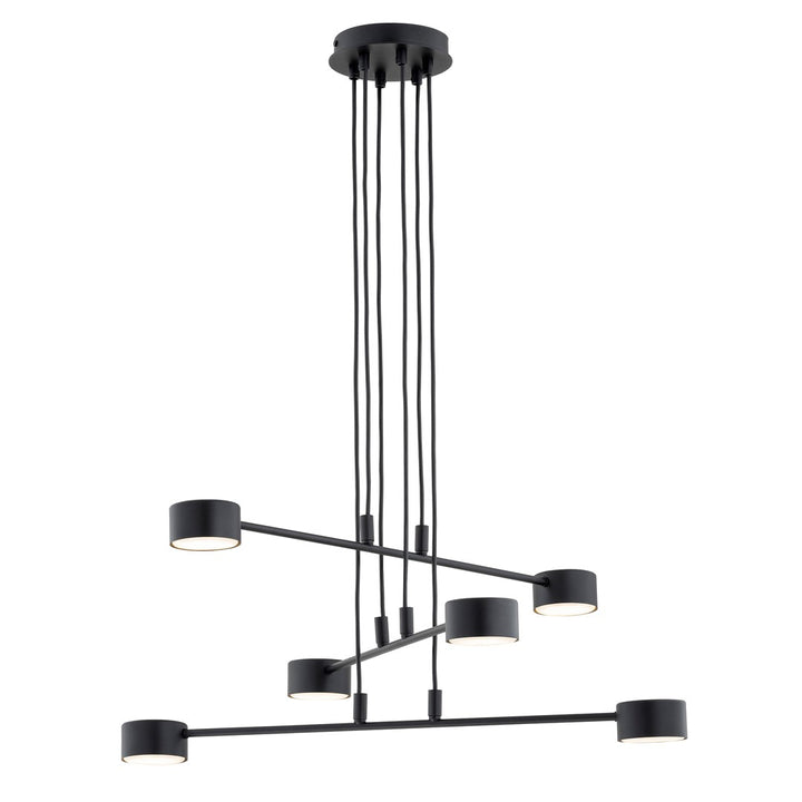 Lustra suspendata MODUS 6 neagra