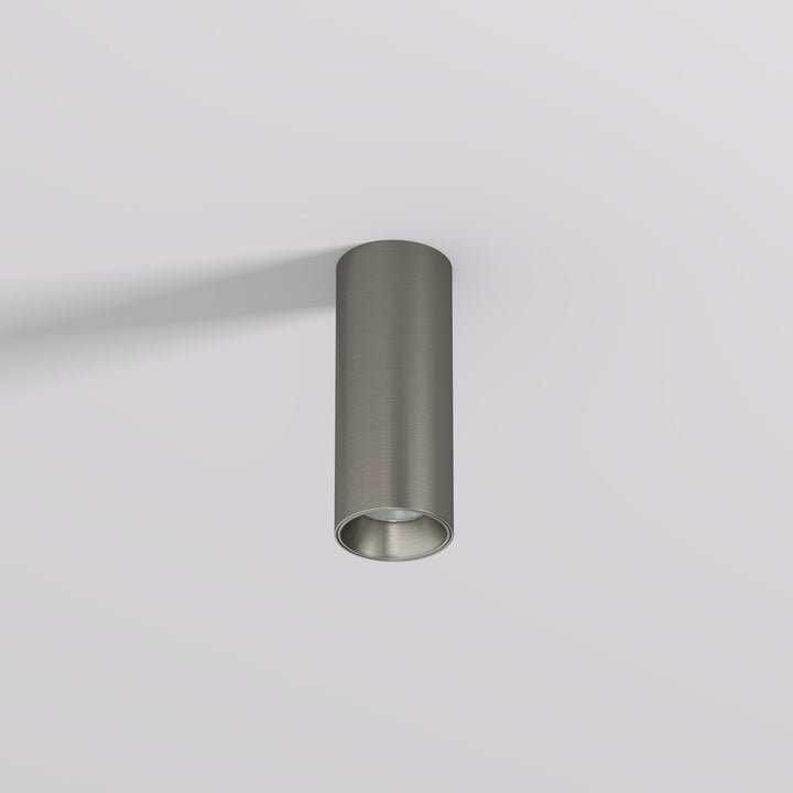 Spot LED aplicat 7W Shine Tube nichel inchis