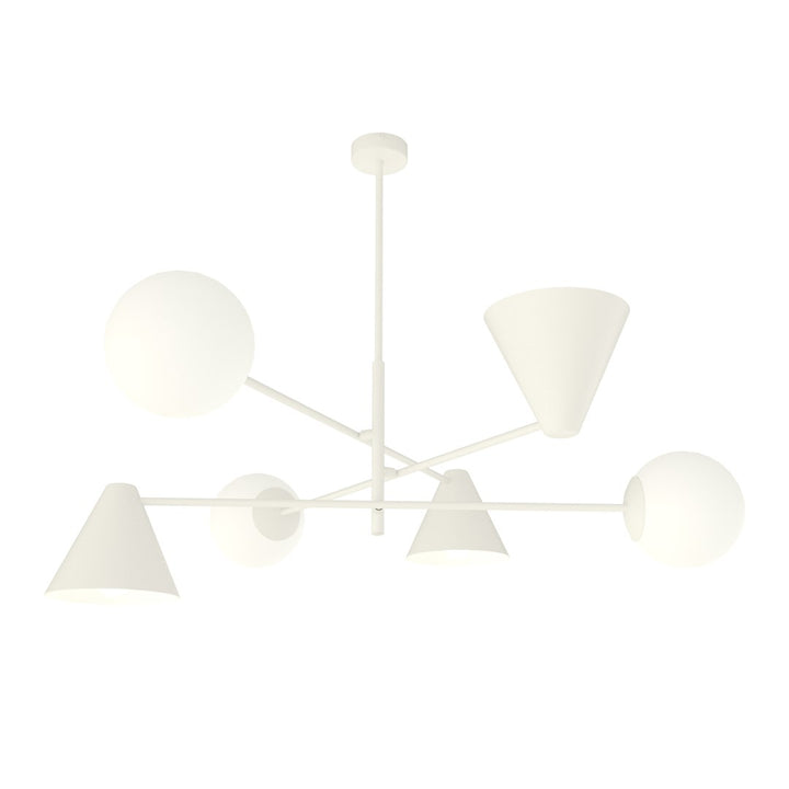 Lustra HERMES 6 alba
