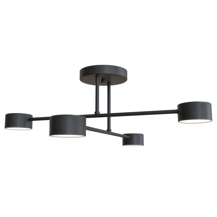 Lustra HALO 4 neagra