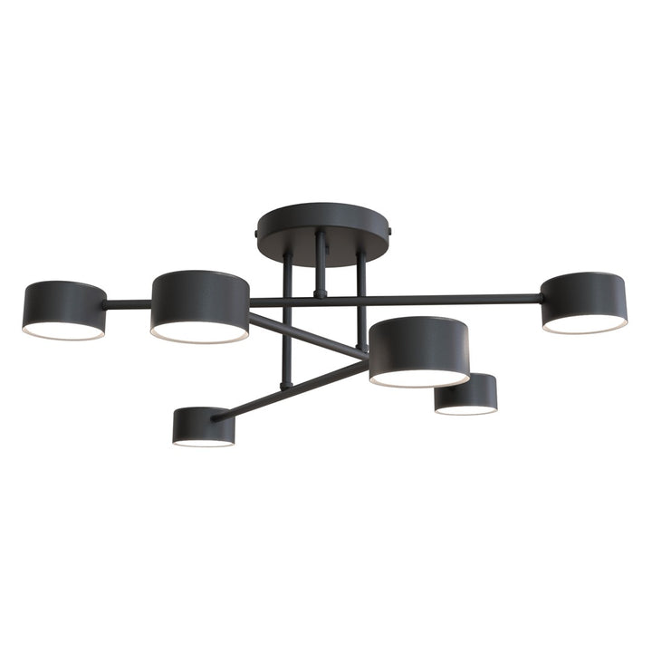 Lustra HALO 6 neagra