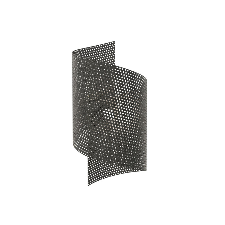 Aplica de perete SPIRAL neagra