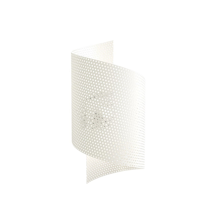Aplica de perete SPIRAL alba