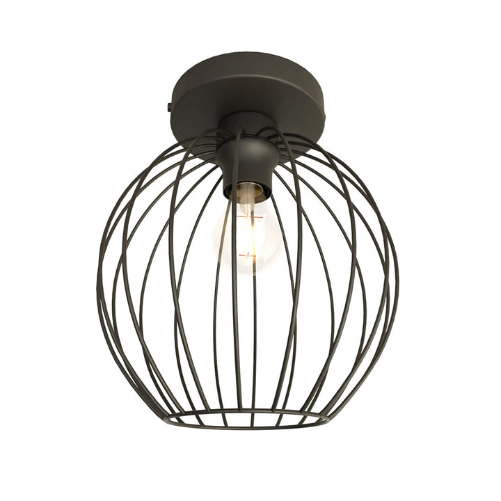 Plafoniera NEST 1 neagra