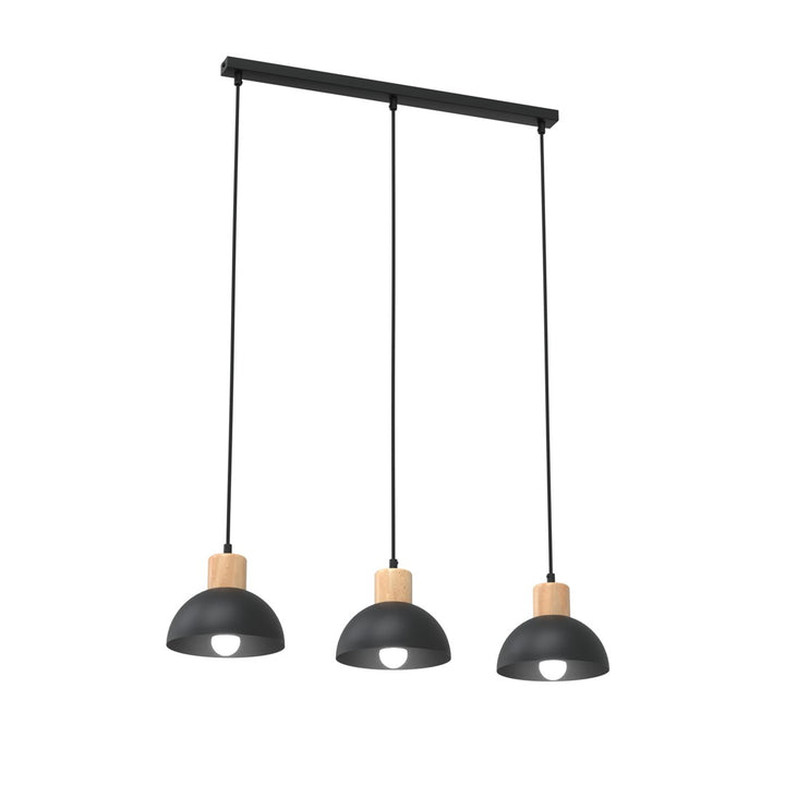 Lustra suspendata SECO 3 neagra