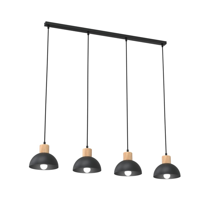 Lustra suspendata SECO 4 neagra