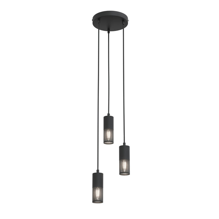 Lustra suspendata MELT 3PREM neagra