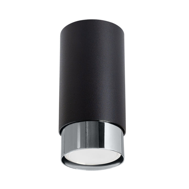 Spot NERO 12,5 negru/ crom
