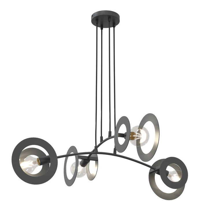 Lustra suspendata EUFORIA 4 neagra